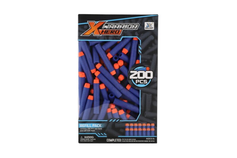 Náhradní pěnové náboje do pistole 200ks 